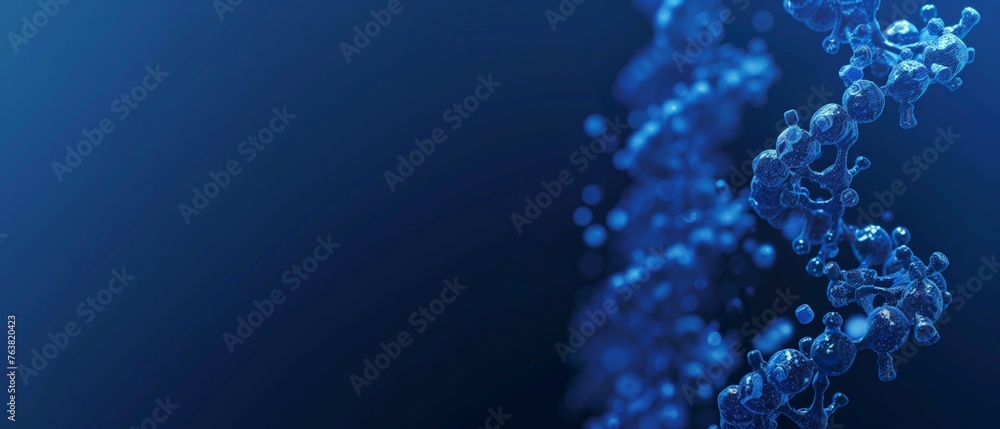 DNA Gene combination background with dark gradient background. DNA Gene combination background with dark gradient background.