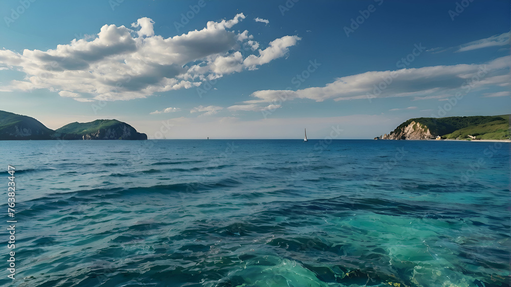 beautiful sea landscape