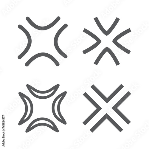Anger angry icon design, isolated on white background, vector illustration