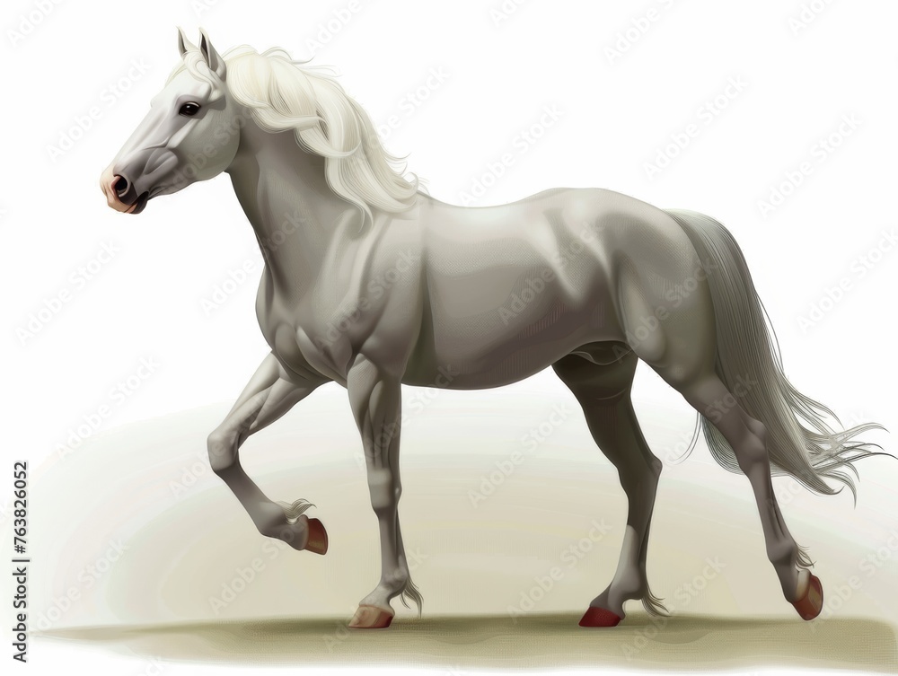 horse equine beautiful white and clean background horse equine beautiful white and clean background