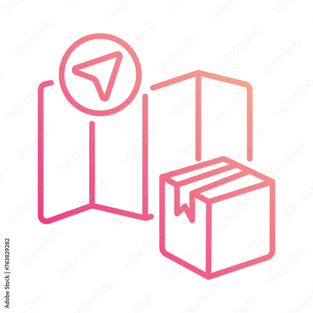 Map icon editable stock vector illustration Map icon editable stock vector illustration