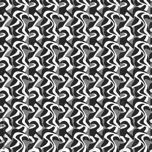 seamless pattern Geometric Abstraction minimalist