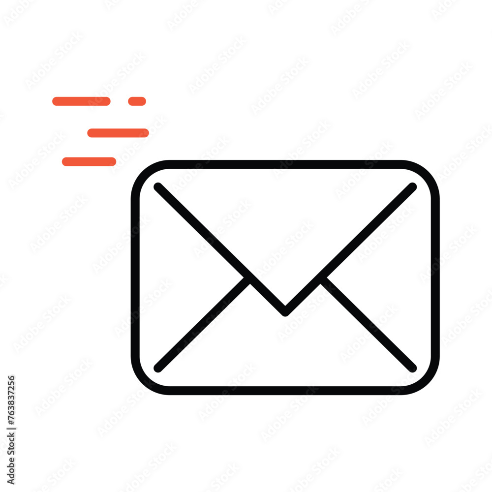 Mail icon editable stock vector illustration Mail icon editable stock vector illustration