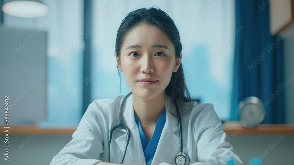 Asian Female Doctor in Uniform: Healing in the Hospital
Asian Female Doctor in Uniform: Healing in the Hospital