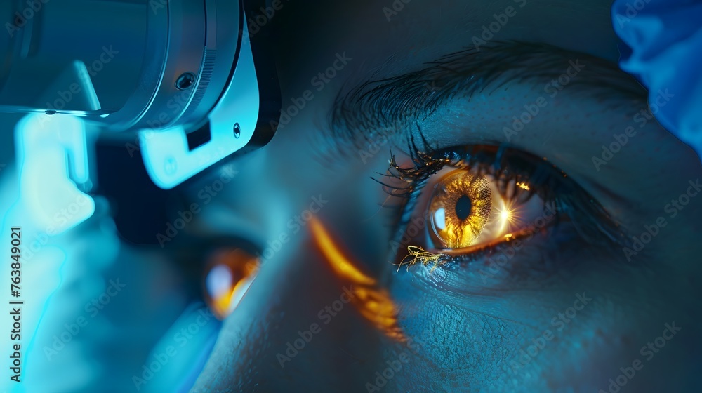 the precision of laser eye surgery