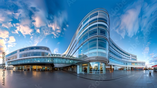 a modern hospital center