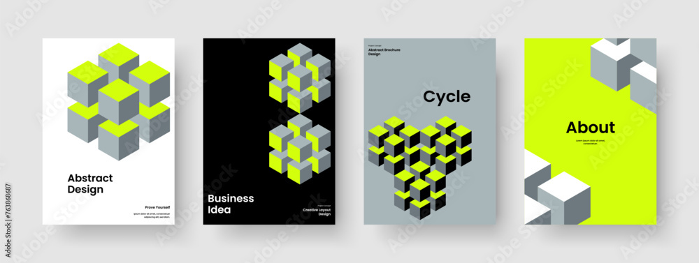 Geometric Report Design. Creative Poster Layout. Abstract Background Template. Banner. Book Cover. Flyer. Brochure. Business Presentation. Journal. Brand Identity. Portfolio. Handbill. Newsletter