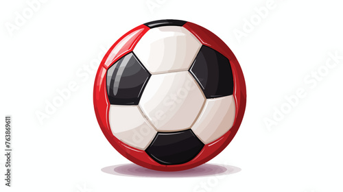 Football Vector Icon flat vector isolated on white background
