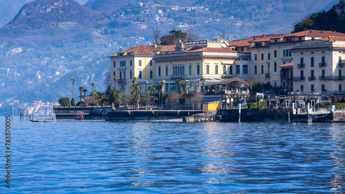 Bellagio town at the famous Italian lake Como