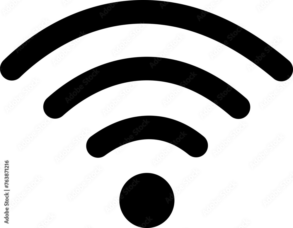 Wireless Network icon Fill style. Depicting symbol related to wireless Wi-Fi connectivity, including Wi-Fi sign and internet connection, that enable remote internet access on transparent background. Wireless Network icon Fill style. Depicting symbol related to wireless Wi-Fi connectivity, including Wi-Fi sign and internet connection, that enable remote internet access on transparent background.