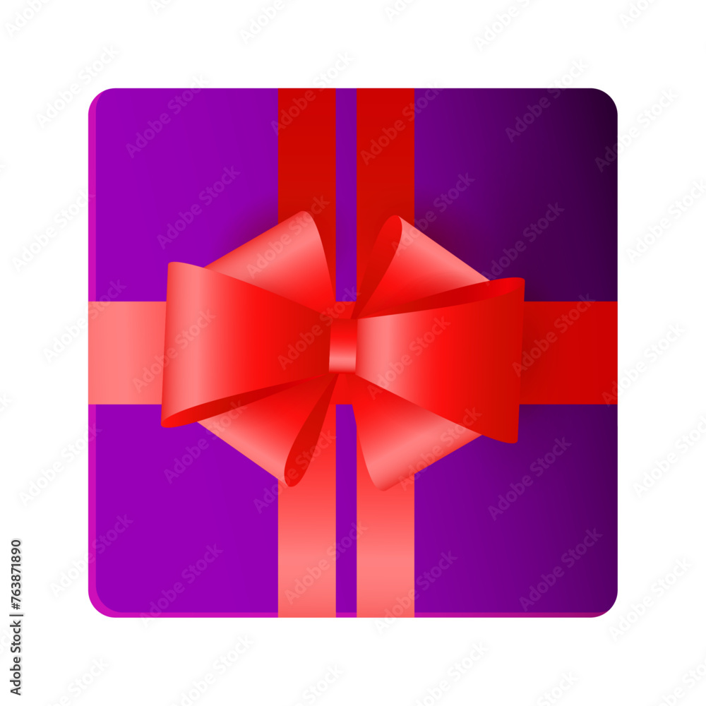 Vector colourful gift boxe with ribbon on white background Vector colourful gift boxe with ribbon on white background