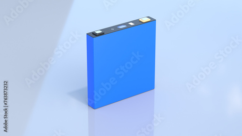 фотографія prismatic cell, rectangular lithium ion phosphate LFP battery for modern electri