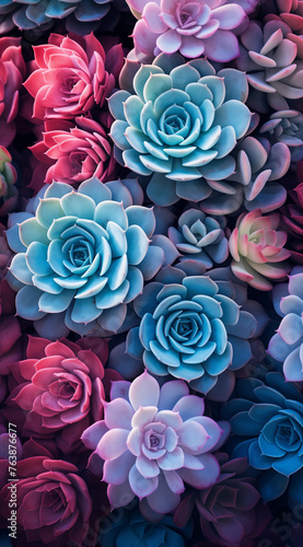 Pattern of flowers. © Dragana