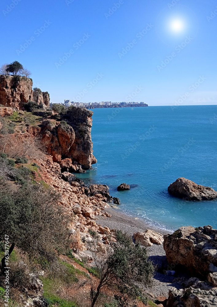 Coast of Antalya, Turkey
