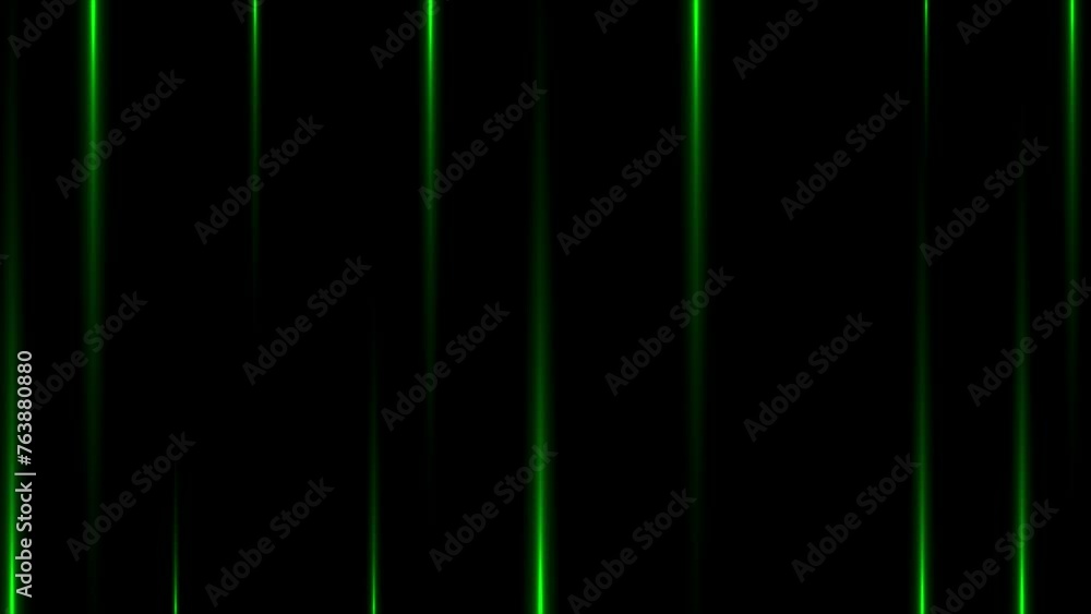 green color flickering optical flares on black background green color flickering optical flares on black background