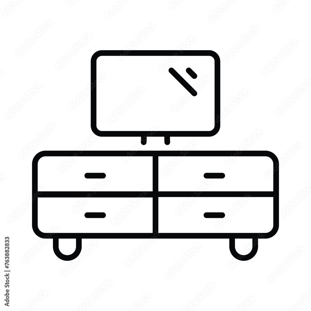 TV icon editable stock vector illustration. TV icon editable stock vector illustration.