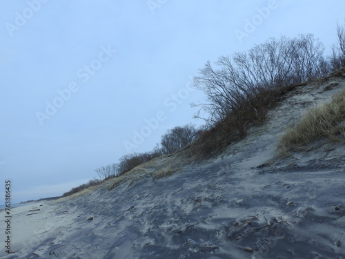 Billede på lærred dune on the curonian spit