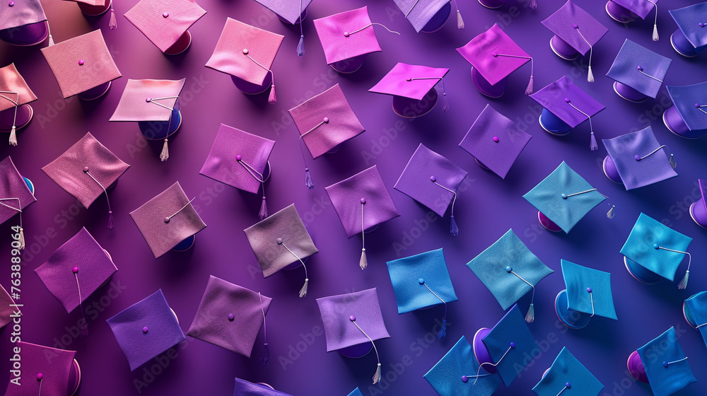 graduation background Stock Photo | Adobe Stock