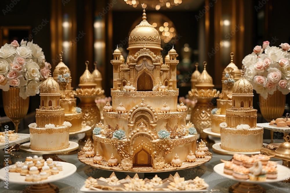 ramadan special cake professional advertising food photography