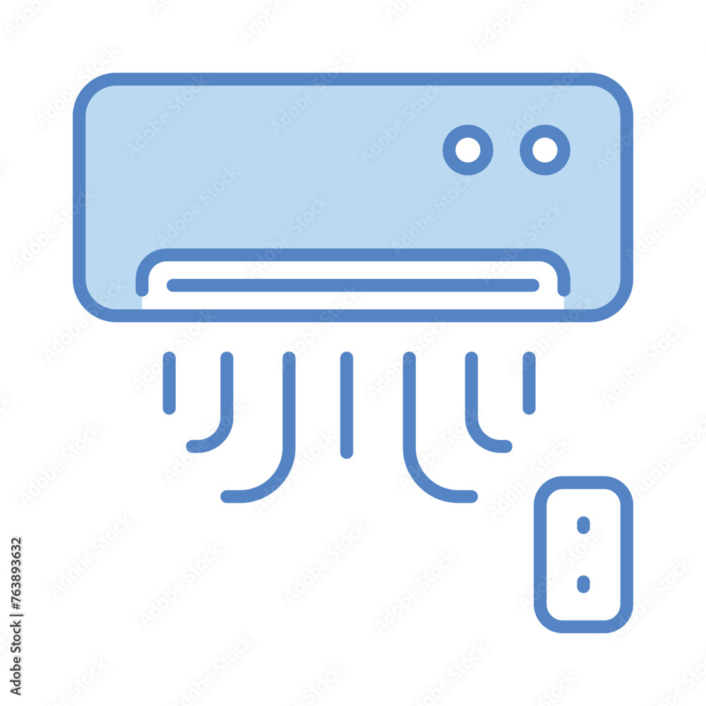 Air Conditioner icon editable stock vector illustration. Air Conditioner icon editable stock vector illustration.