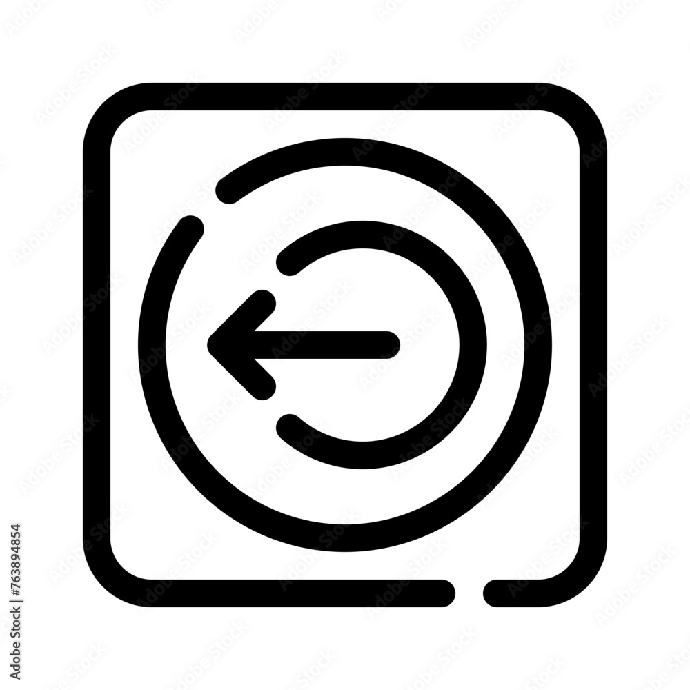 exit line icon exit line icon