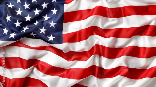 US presidential election. USA flag