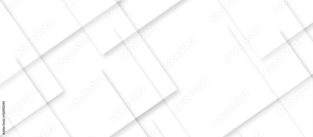 abstract white color square pattern on banner with shadow. white square shape with futuristic concept background. seamless technology concept layered geometric line triangle shapes background. abstract white color square pattern on banner with shadow. white square shape with futuristic concept background. seamless technology concept layered geometric line triangle shapes background.
