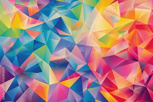  Prism design abstract shapes background pattern 