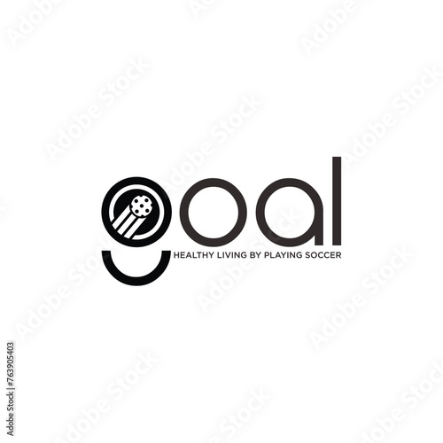 Goal wordmark logo. 

