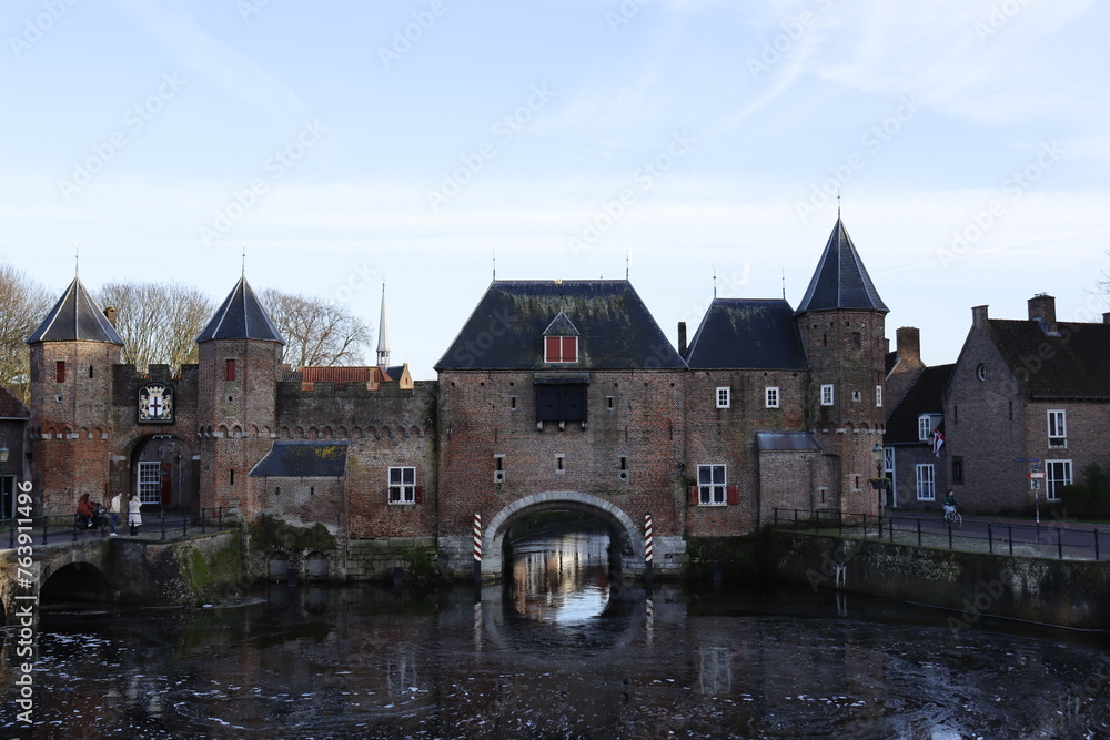 Fototapeta premium Koppelpoort Gates, Amersfoort, Netherlands