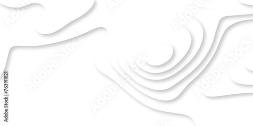 Vector topographic Gray and white wave Seamless abstract white papercut background 3d realistic design use for ads banner and advertising print design 3d topography relief.