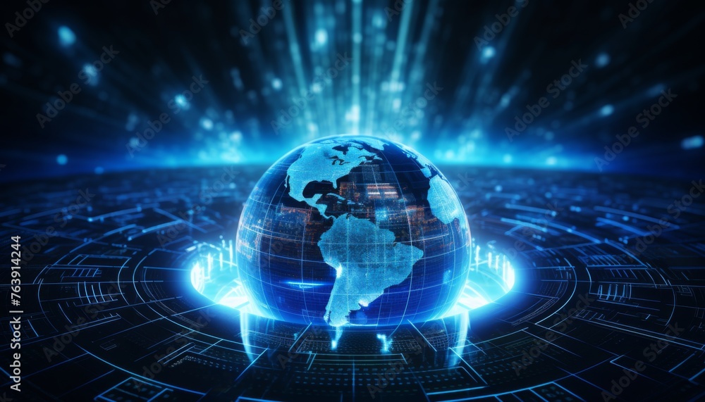 Earth hologram background. Futuristic earth background. Modern concept background. Earth hologram background. Futuristic earth background. Modern concept background.