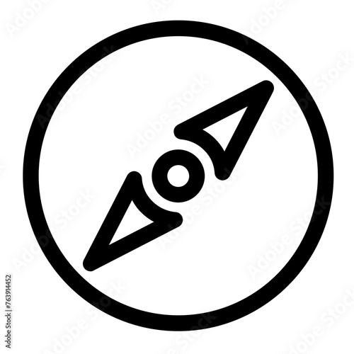 Compass Vector Icon Design Illustration