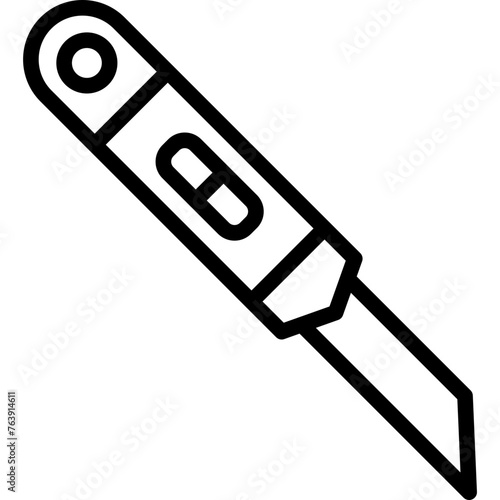 Cutter Vector Icon Design Illustration