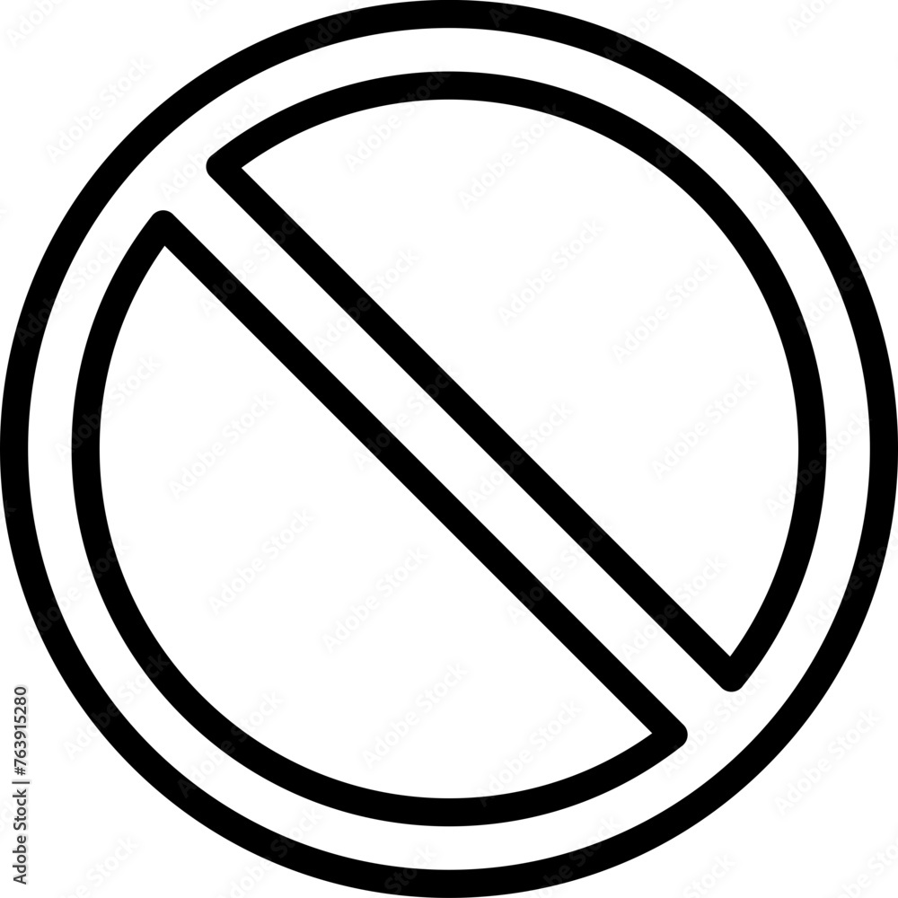 No Entry Vector Icon Design Illustration No Entry Vector Icon Design Illustration