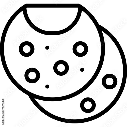 Tortilla Vector Icon Design Illustration