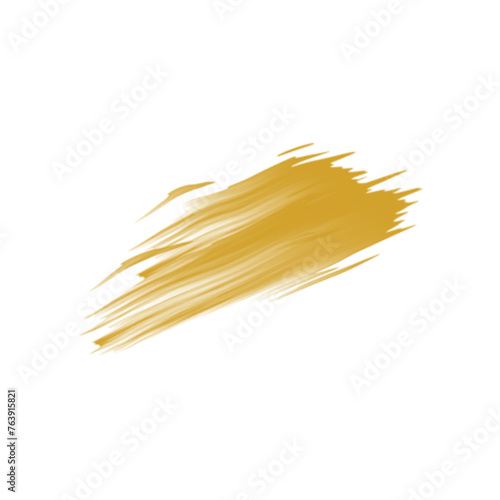 Brush Stroke Golden