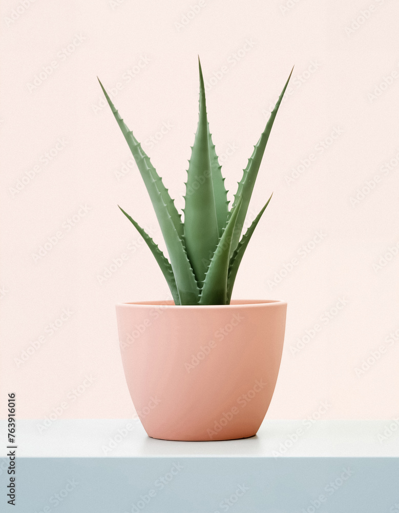 Isolated succulent plant Isolated succulent plant