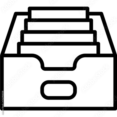 Archive Vector Icon Design Illustration
