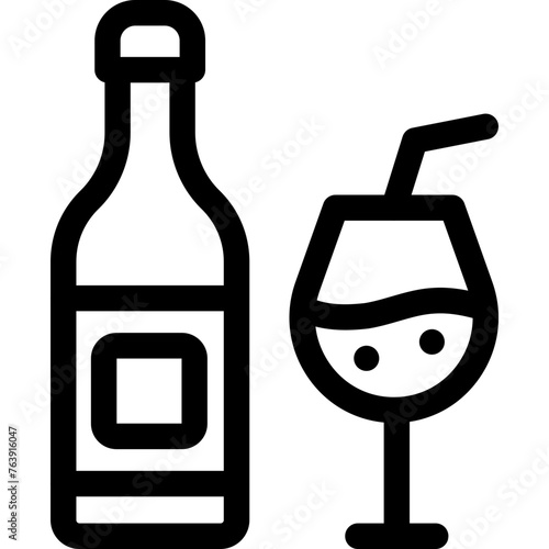 Drink Vector Icon Design Illustration