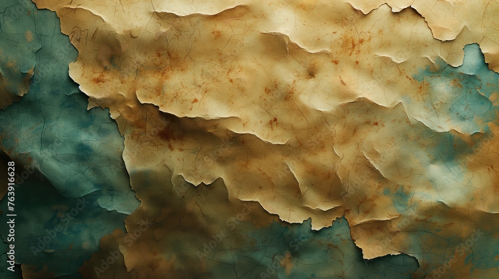 Obraz premium Texture of dirty and old paper. Ai