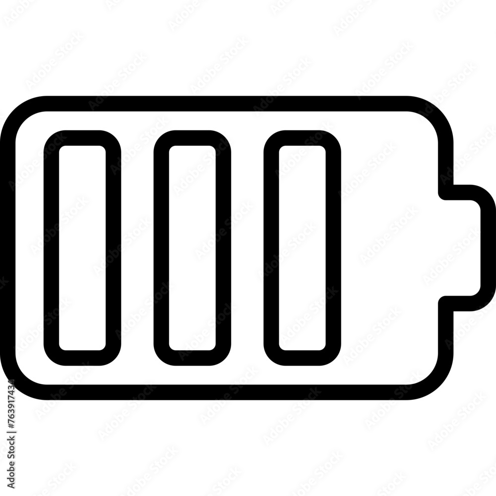 Battery Level Vector Icon Design Illustration Battery Level Vector Icon Design Illustration