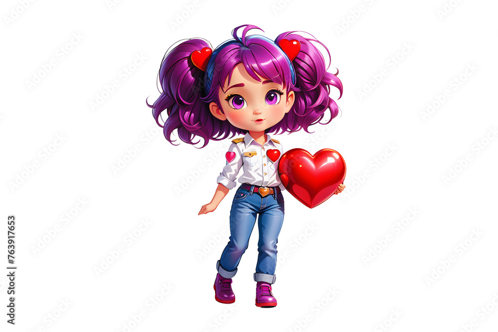 Little Girl with Shiny Purple Hair (PNG 10800x7200) Little Girl with Shiny Purple Hair (PNG 10800x7200)