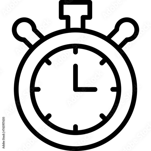 Stop watch Vector Icon Design Illustration