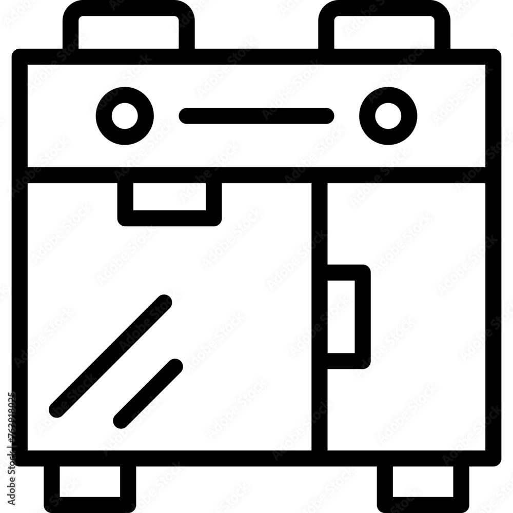 Cooking range Vector Icon Design Illustration Cooking range Vector Icon Design Illustration