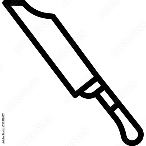 Knife Vector Icon Design Illustration