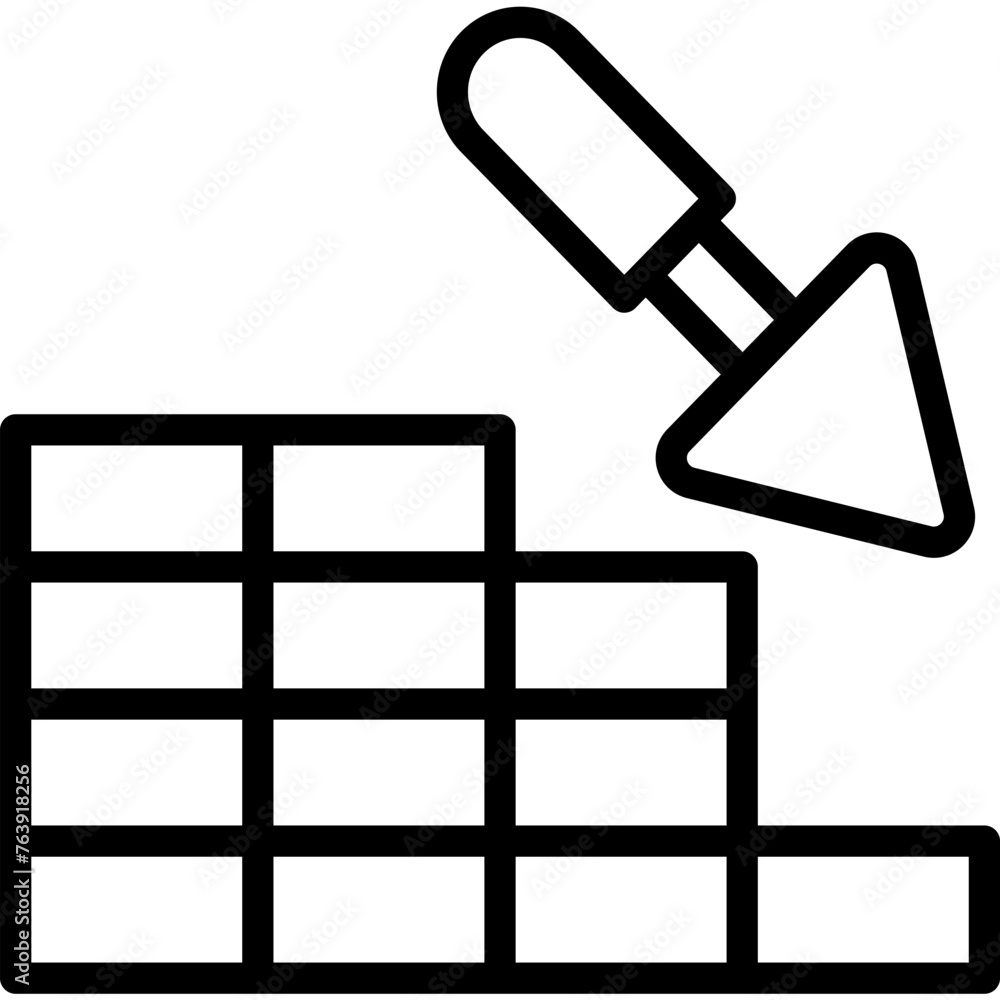 Brickwork Vector Icon Design Illustration Brickwork Vector Icon Design Illustration