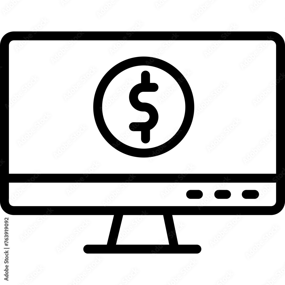 Lcd Vector Icon Design Illustration Lcd Vector Icon Design Illustration