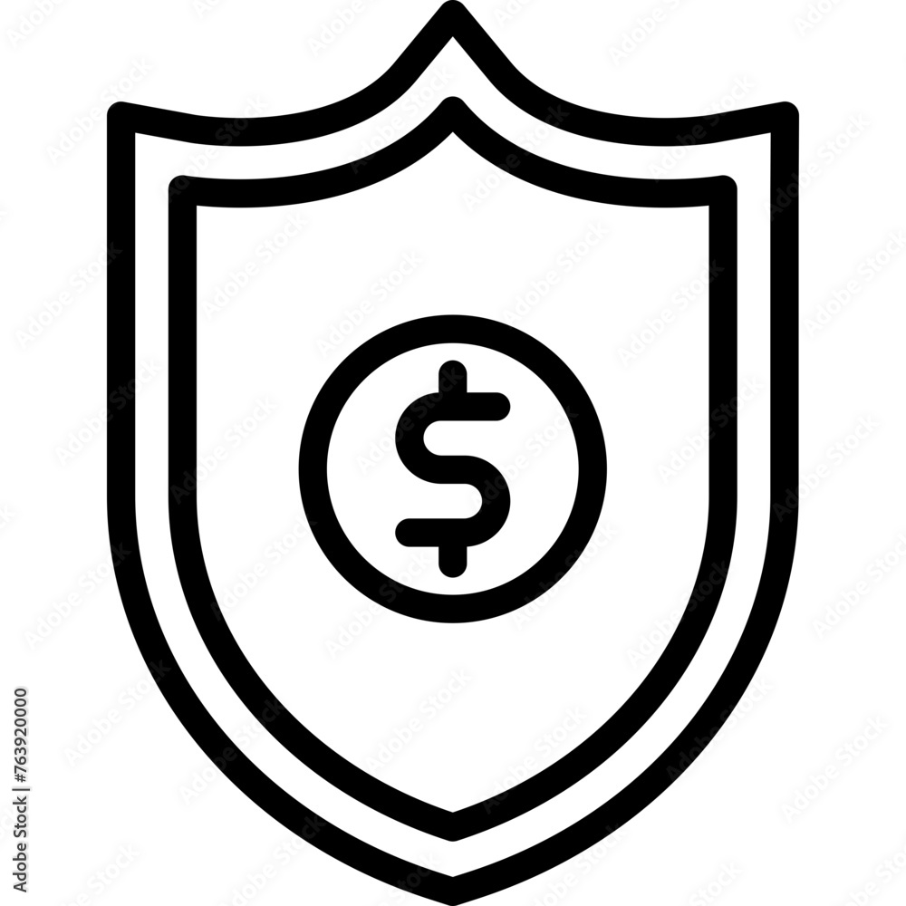 Protection Vector Icon Design Illustration Protection Vector Icon Design Illustration