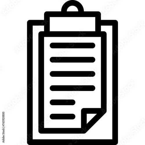 Clipboard Vector Icon Design Illustration